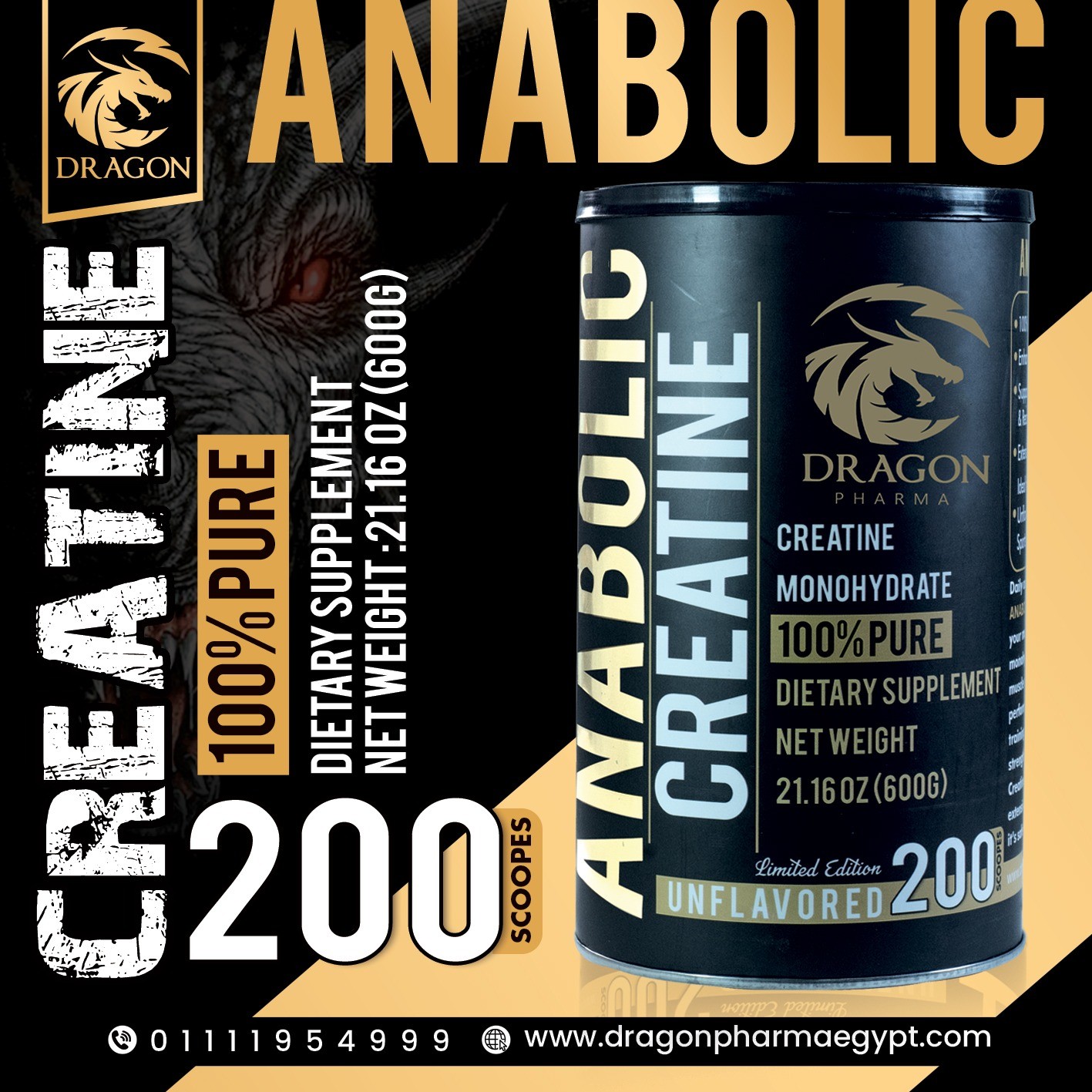 ANABOLIC CREATINE 200S