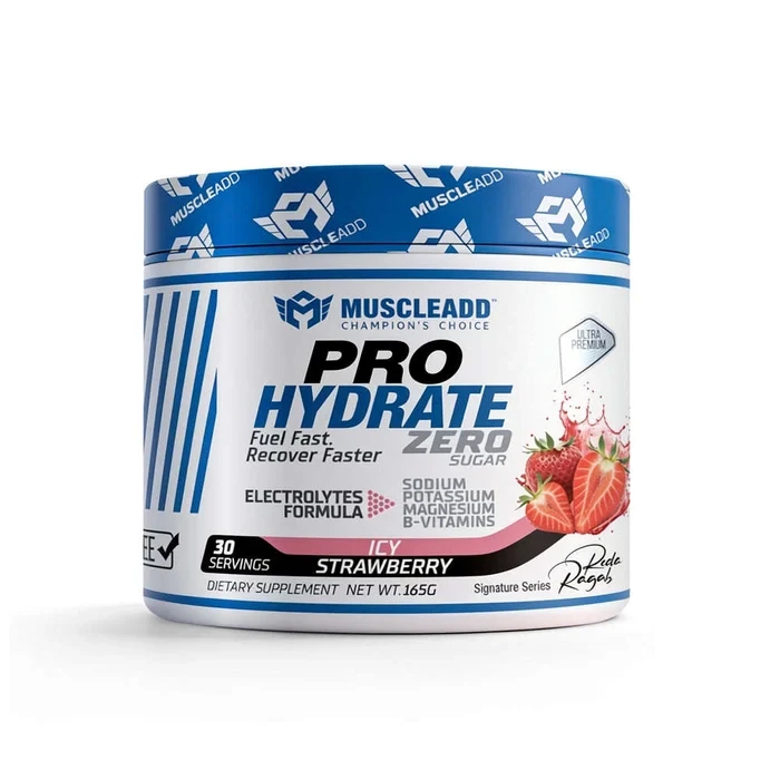 Muscle add pro hydrate zero sugar