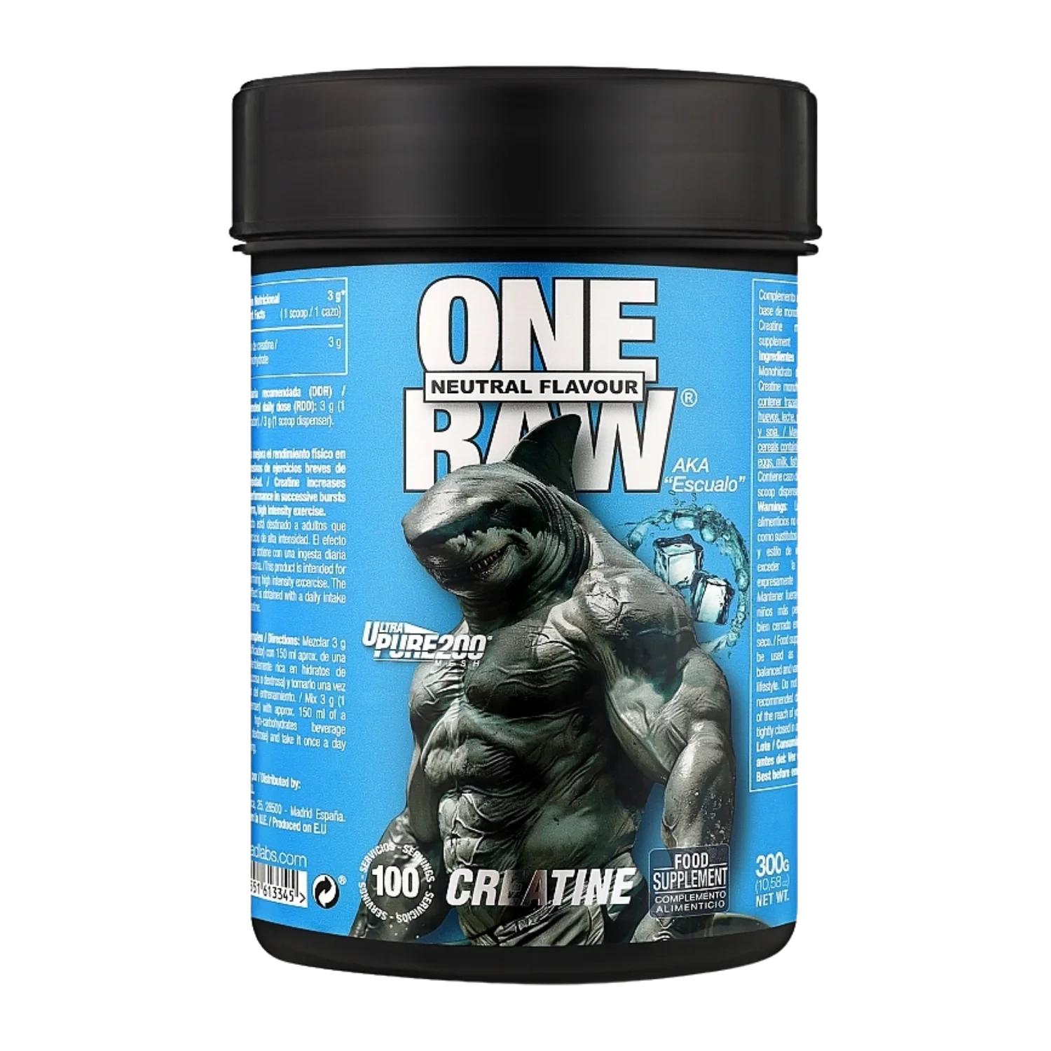 one raw creatine