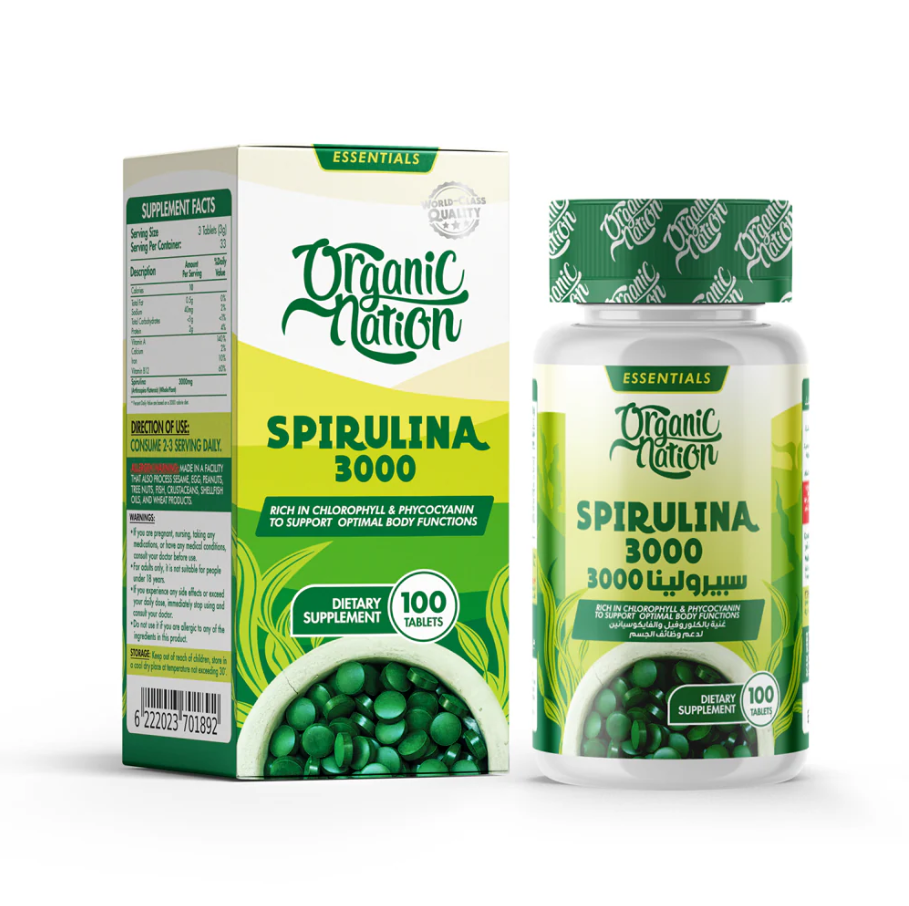 Organic Nation Spirulina