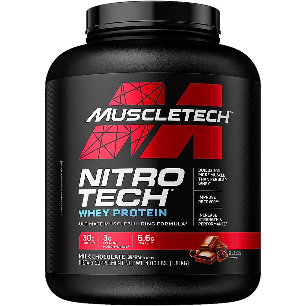 Muscletech NitroTech-41Serv.-1.80Kg-Milk Chocolate  new
