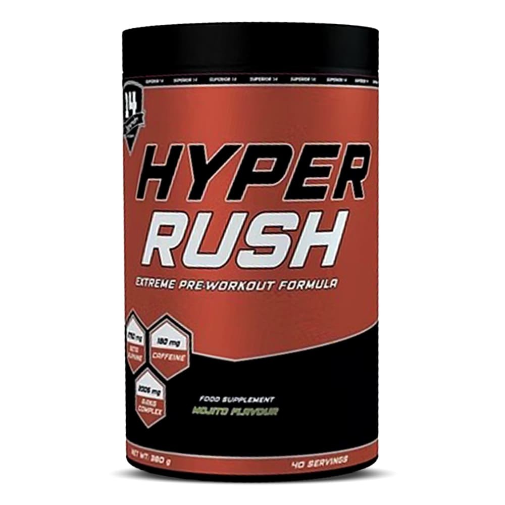 Hyper rush extreme pre workout formula