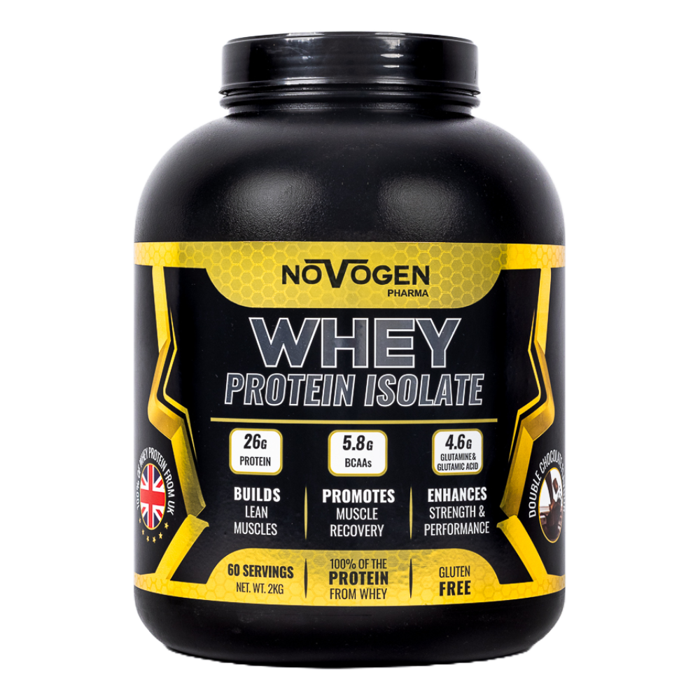 Novogen pharma, Whey protein Isolate, 2kg, 60 Serving