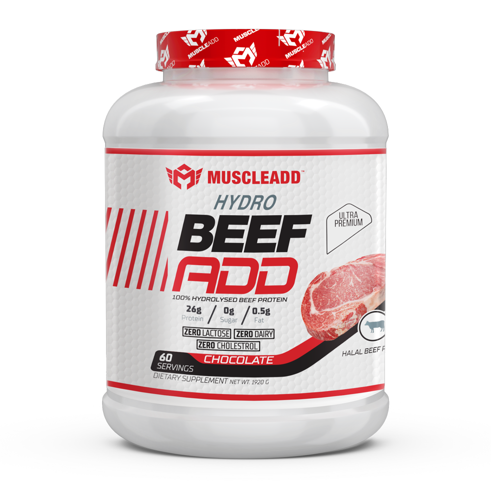 Hydro Beef Add 100% Hydrolyzed Beef Protein-60Serv.-1920G